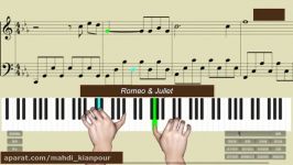 پیانو رومئو ژولیت Piano Romeo and Julietآموزش پیانو
