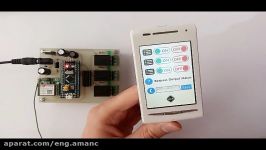 کنترل وسایل طریق SMS STM32