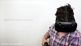 Reaction video  Feeling VR with HaptX technology