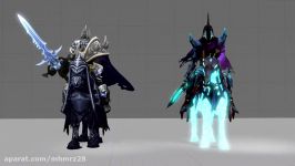 Heroes of the Storm and Dota 2  Side by Side  models parison  REMASTERED