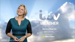 Becky Mantin  ITV Weather 13Oct2017 HD