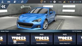 اسپرت کردن ماشین subaru brz در nfs no limits