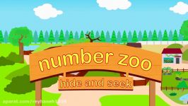 Number Zoo Hide and Seek Part 1  Animals For Kids  Toddler Fun Learning