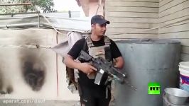گشت خانه به خانه نیروهای عراقی در الایمن ضد داعش