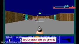 مقایسه گرافیک Wolfenstein 3D Wolfenstein 2