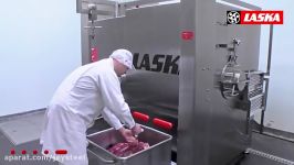 چرخ گوشت فوق صنعتی توانایی چرخ قطعات گوشت یخی