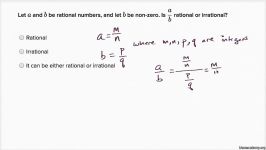 13 Worked example rational vs. rational expressions 