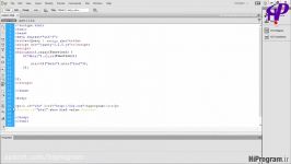 آموزش jQuery جلسه سیزدهم Set  سلام برنامه