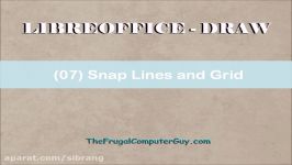 LibreOffice Draw 07 Snap Lines and Grid