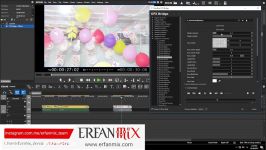 عرفان میکس  ترانزیشن ها فیلترهای حرفه ای در ادیوس ۸