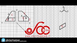 رسم تصویر ایزومتریک داشتن دو تصویر استاد متقی پور 2