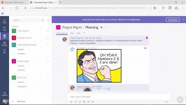 آموزش کار مایکروسافت تیمز  Using Microsoft Teams