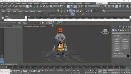 آموزش انیمیشن سازی تری در مکس 2018 3Ds Max 