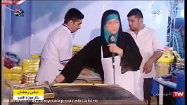 مجری زنی در برنامه زنده عاقبت نانوا شیرینی پز شد