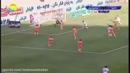 گل اول پرسپولیس به سایپا گل به خودی کنعانی زادگان