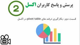 ترفندهای کاربردی pivot tableدر اکسلقسمت دوم