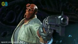 گیم پلی شخصیت HellBoy در Injustice 2