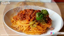 طرز تهیه غذاهای معروف ایتالیایی  اسپاگتی