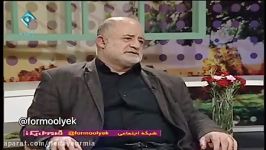 بغض قاضی پور در برنامه زنده شبکه یک بخاطر مشکلات کشاورز