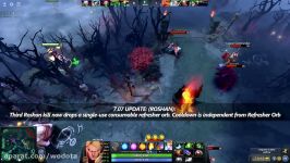 Dota 2  7.07 Patch  The Ultimate Invoker WTF Refresher 30x Sunstrikes Combo