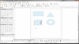 LibreOffice Draw 16 Shapes Part 5 Extra Handles and S