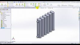 Design Heat Exchanger in Solidworks 2013