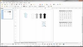 LibreOffice Draw 20 Shapes Part 9 Duplicate Crossfad