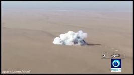 بمباران اهداف زمینی توسط جنگنده های نهاجا در رزمایش 96