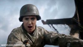 20 دقیقه گیم پلی دقایق آغازین Call of Duty WWII