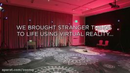 Stranger Things  Cast Reacts Virtual Reality HD  Netflix