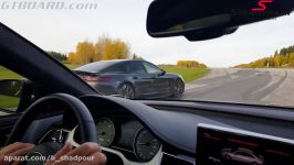 4k 605 HP Audi S8 Plus vs 550 HP Porsche Panamera Turbo TRIPLE RACES