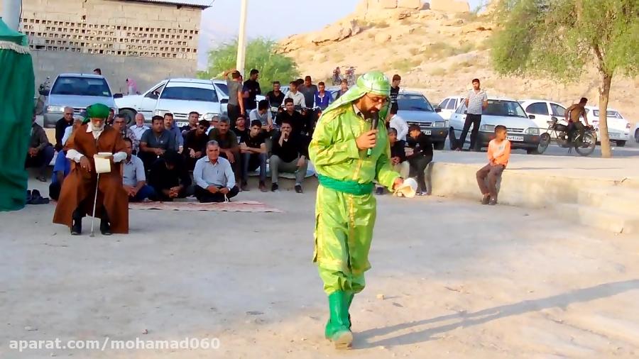 تعزیه شهادت علی اکبر سال 1396 بندرعباس روستای رضوان