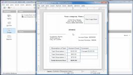 LibreOffice Base 73 Home Invoice pt1 Tables