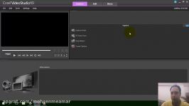 2 آشنایی محیط Corel Video Studio  آموزش توسط سعید طوفانی