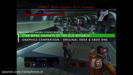 Star Wars Knights of the Old Republic  Graphics Comparison Original Xbox vs. Xbox One S