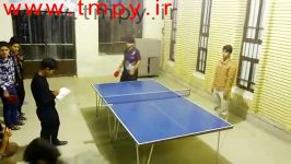 فینال مسابقات تنیس روی میزپردیس شهید پاک نژاد یزد