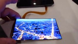 گوشی هوشمند صفحه نمایش انعطاف پذیر LG G Flex