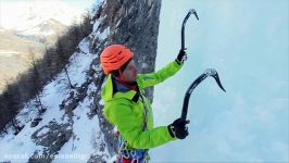 Ice climbing Techniques  Ice screw placement anchors and V threads  Petzl Tech Tips