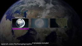 دانلود پروژه افترافکت Zoom On Earth Suite زوم کره زمین