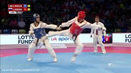 London 2017 World Taekwondo GP Semifinal Male 68kg Ahmad AbughaushJOR vs Alexey DenisenkoRUS