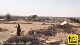نابود کردن روستای عرب نشین برزان توسط مزدوران بارزانی