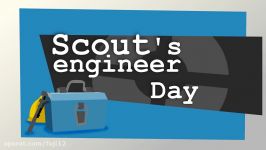 Scouts Engineer Day  A Team Fortress 2 Animation