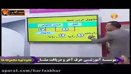 عربی کنکورموسسه حرف آخرتدریس معلوم ومجهول استادواعظ