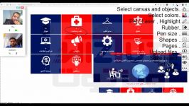 جلسه طراحى اولیه سایت روى وایت برد انلاین ویزتوت