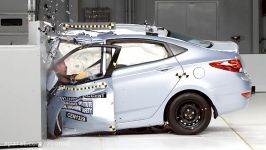 تست تصادف هیوندای اکسنت Hyundai Accent crash test