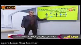 فیزیک کنکور موسسه حرف آخرحل تست مبحث مدار کامیار