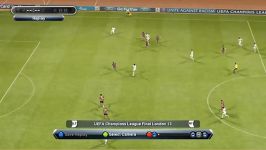 شوت پشت 18 در pes 2013