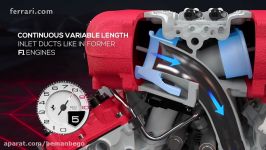 ساختار موتور پیشرفته فراری Ferrari 812 Superfast