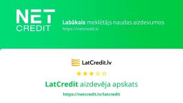 LatCredit  Ātrais Kredīts līdz 500€ 10 minūtēs ➔ Uzzini vairāk