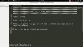 Sql Injection Challenge solution and tutorial Sqli Wiki